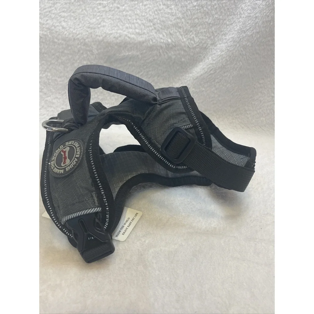 DogLemi‎ Dog Harness Vest Step-in Adjustable Pet Comfort Padded Reflective Gray